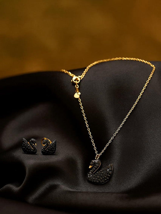 Swan Elegance Set - Zaraqsh Jewels